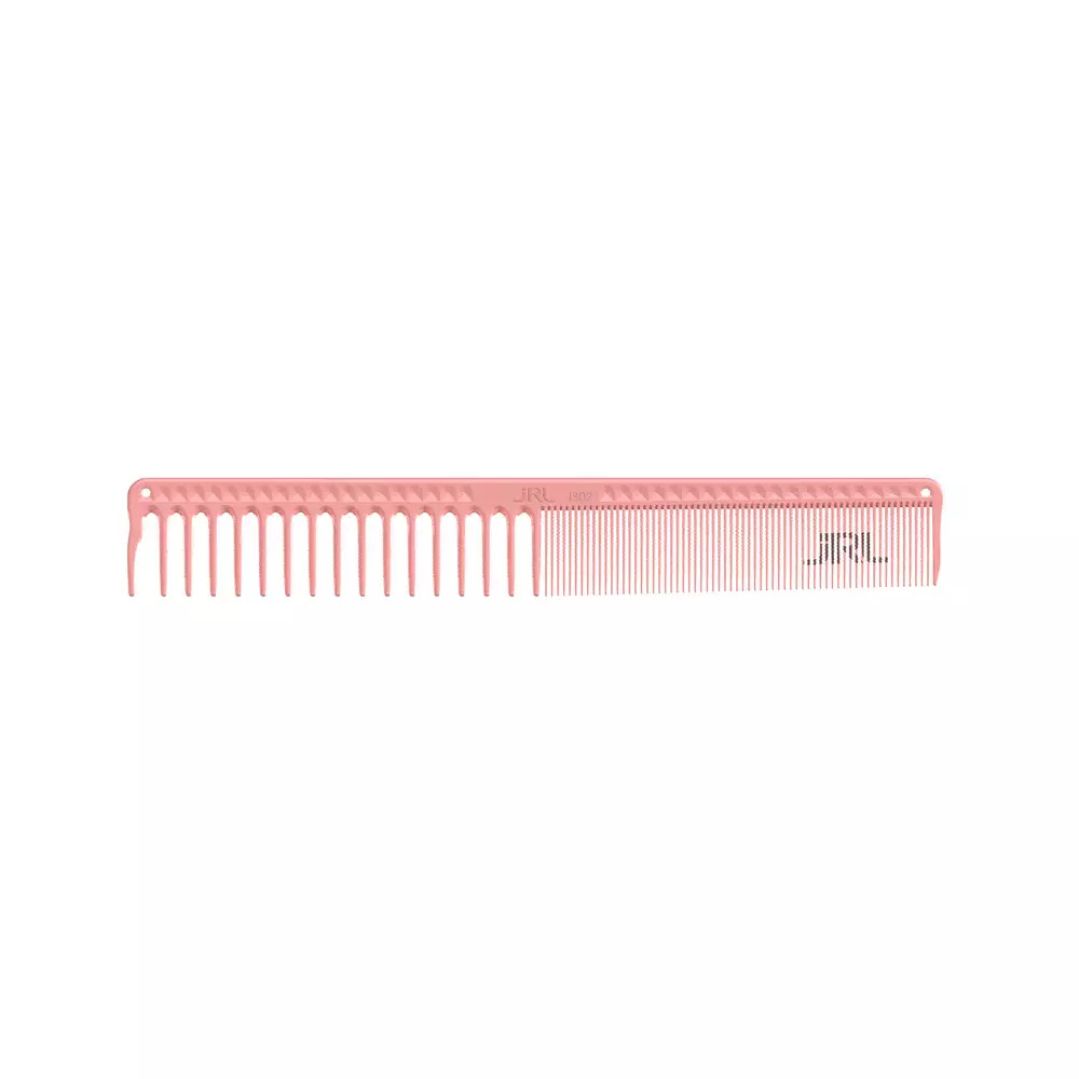 Расческа JRL для точной стрижки 185 мм розовый J302 Pink